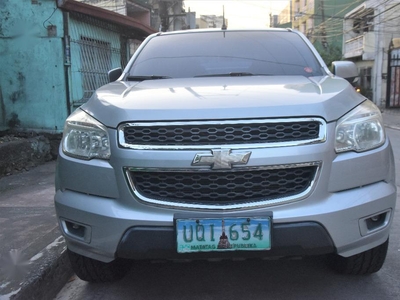 Silver Chevrolet Colorado 2013 for sale in Quezon City