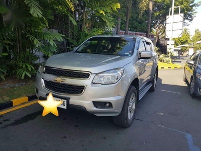 Silver Chevrolet Trailblazer 2014 for sale in Manila