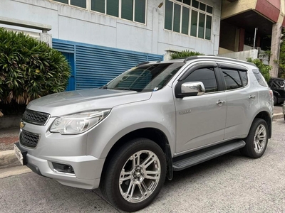 Silver Chevrolet Trailblazer 2015 for sale in Quezon