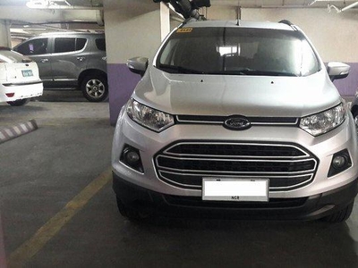 Silver Ford Ecosport 2016 for sale in Automatic