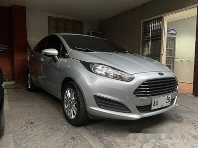 Silver Ford Fiesta 2014 for sale in Quezon City
