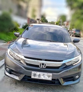 Silver Honda Civic 2017 for sale in Manila