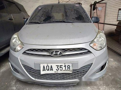 Silver Hyundai I10 2014 for sale in Quezon City