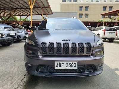 Silver Jeep Cherokee 2015 for sale in Quezon