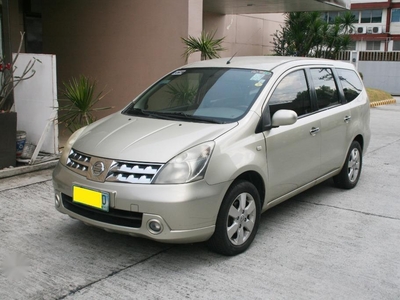 Silver Nissan Grand Livina 2010 for sale in Manila
