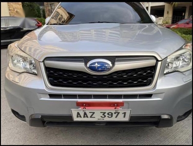 Silver Subaru Forester 2014 for sale in Pasig