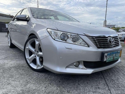 Silver Toyota Camry 2013