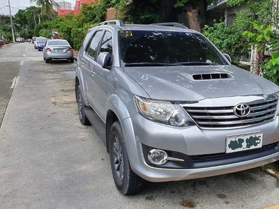 Silver Toyota Fortuner 2015 Automatic for sale