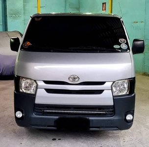 Silver Toyota Hiace 2015 for sale in Manila