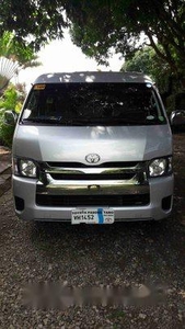 Silver Toyota Hiace 2017 Manual for sale