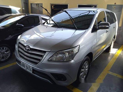 Silver Toyota Innova 2016 for sale in Pasig