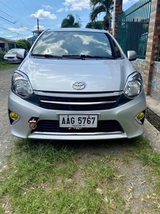 Silver Toyota Wigo 2015 for sale in Manila