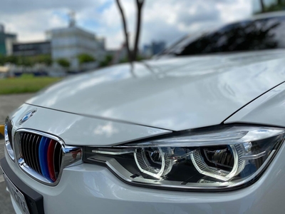 White BMW 318D 2018 for sale in Pasig