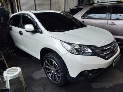 White Honda Cr-V 2012 for sale in Quezon City