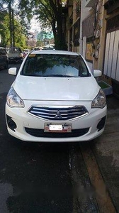 White Mitsubishi Mirage G4 2015 for sale in Quezon City