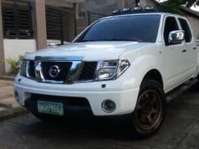 White Nissan Frontier 2010 for sale in Manila