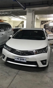 White Toyota Corolla Altis 2015 for sale in Taguig