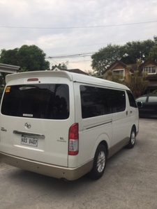White Toyota Hiace 2017 for sale in San Juan City
