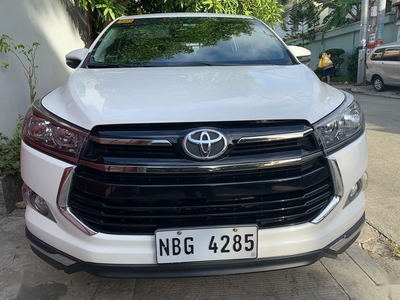 White Toyota Innova 2019 for sale in Quezon City