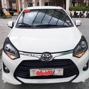 White Toyota Wigo for sale in Manila