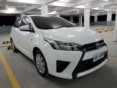 White Toyota Yaris 2014 for sale in Manila