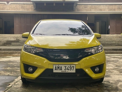 Yellow Honda Jazz 2015 for sale in Automatic
