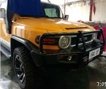 Yellow Toyota Fj Cruiser for sale in Malabon