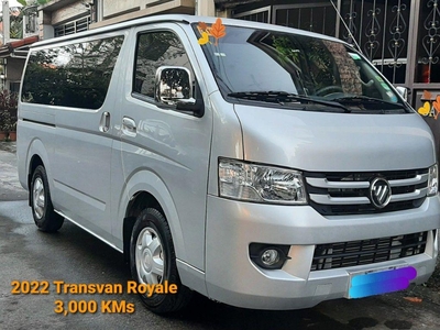 Purple Foton Nv350 urvan 2022 for sale in Quezon City