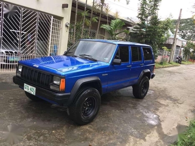 1997 Jeep Cherokee 4x4 Blue SUV For Sale