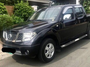Black Nissan Frontier Navara 2013 Automatic Diesel for sale