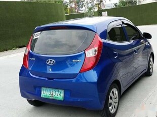 Blue Hyundai Eon 2012 for sale in Manila