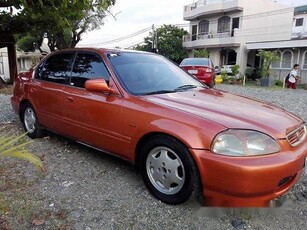 Orange Honda Civic 1997 Automatic for sale