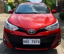 Red Toyota Vios 2018 Sedan Automatic Gasoline for sale in Manila