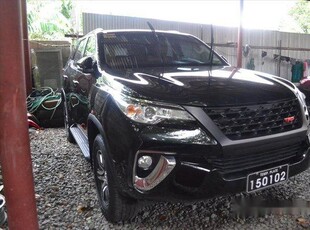 Sell Black 2016 Toyota Fortuner Automatic Diesel at 5800 km