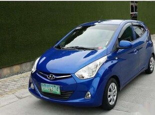 Sell Blue 2012 Hyundai Eon Sedan in Manila