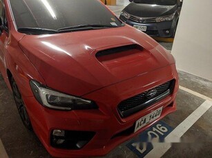 Sell Red 2014 Subaru Wrx Automatic Gasoline at 32600 km