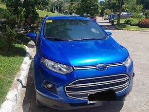 Selling Blue Ford Ecosport 2017 at 25000 km