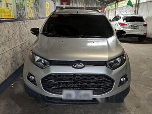 Selling Silver Ford Ecosport 2017 at 21400 km