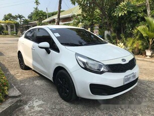 Selling White 2013 Kia Rio in Manila