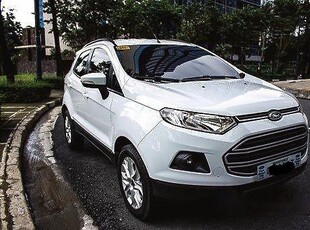 Selling White Ford Ecosport 2017 Automatic Gasoline