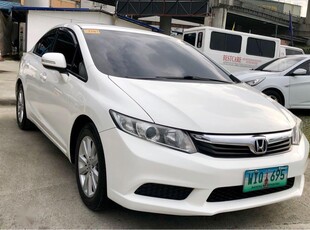Selling White Honda Civic 2013 in Manila