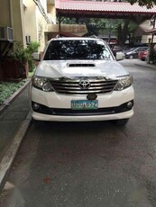2013 Fortuner DSL AT (Pearl White) for sale