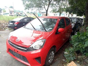 2017 Toyota Wigo 1.0 E Red Manual For Sale