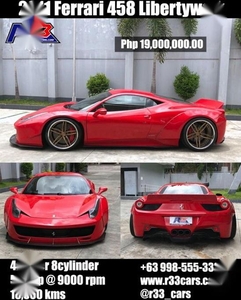 2nd Hand Ferrari 458 2011 Automatic Gasoline for sale in Quezon City
