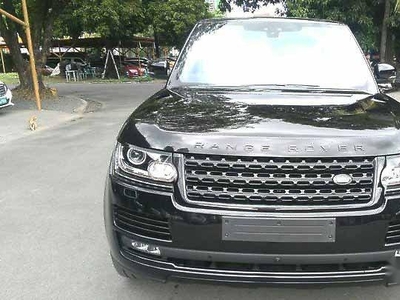 Selling Black Land Rover Range Rover 2018 Automatic Diesel at 82000 km