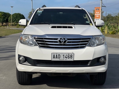 White Toyota Fortuner 2014 for sale in