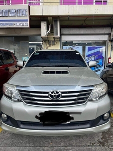 White Toyota Fortuner 2014 for sale in Caloocan