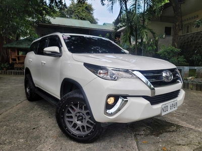 White Toyota Fortuner 2016 for sale in Automatic