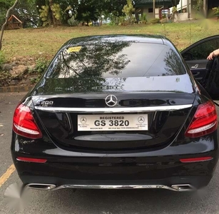 2017 Mercedes Benz E200 AMG Package first owner