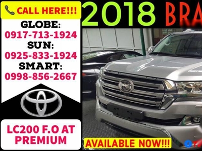 2018 Toyota LC200 Land Cruiser Premium FO Local AT